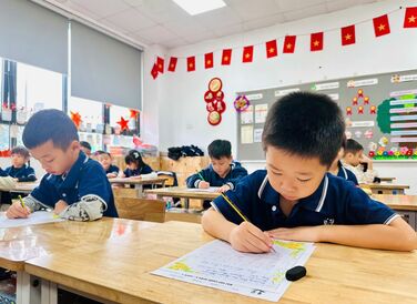 Cuộc thi viết chữ đẹp học sinh cấp trường 2025