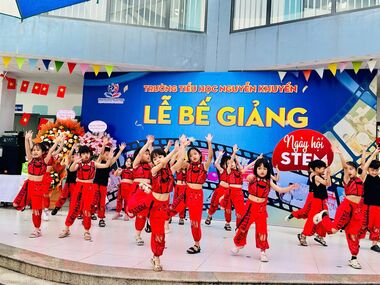 LỄ BẾ GIẢNG NĂM HỌC 2024-2025 TRƯỜNG TIỂU HỌC NGUYỄN KHUYẾN.